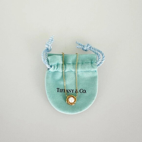 TIFFANY&Co. Yellow gold Pearl Necklace - Picture 8 of 12